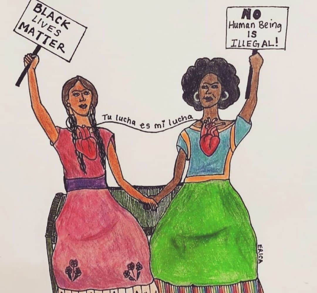 iluvsarahiiさんのインスタグラム写真 - (iluvsarahiiInstagram)「Tu lucha es mi lucha and nothing is going to get better if we just stay quiet. Enough is ENOUGH we have to do better and stand up for our black community. The racism and hate needs to END! Speak up about what’s going on, educate yourself ,voice your thoughts, sign the petition ,donate but please don’t just sit quite and act like this is not going on. I will continue to donate to organizations that are helping communities directly but If there’s any other way I can use my platform to bring awareness about this and more I will do that🙏🏻」5月30日 3時57分 - iluvsarahii