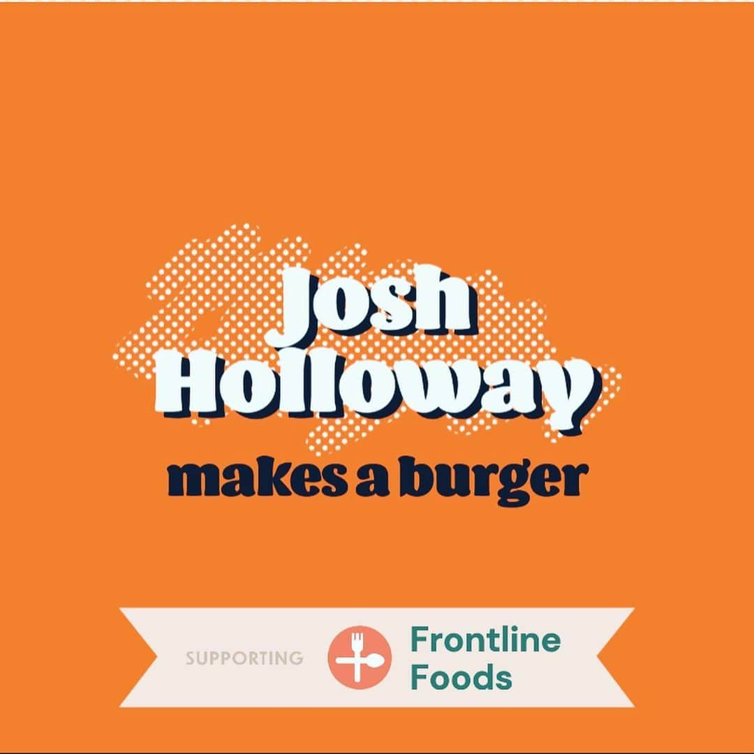 ジョシュ・ホロウェイさんのインスタグラム写真 - (ジョシュ・ホロウェイInstagram)「Doing good never tasted better. 🍔... In honor of National Burger Day, I’m excited to team up with @chefadrianne + @offthemenu + @ubereats to be a part of @theburgershowdown and support @frontlinefoods to help local restaurants and feed our heroes on the frontline! Check out the burger of my dreams 💭 I created with the amazing @chefadrianne of @crackedbychefadrianne, order it on @ubereats ‪until 5/31‬, vote it as “Burger of the Year” and  most importantly, donate to @frontlinefoods on  theburgershowdown.com 🍔 #TheBurgerShowdown #FeedOurHeroes #FrontLineFoods」5月30日 5時25分 - officialjoshholloway