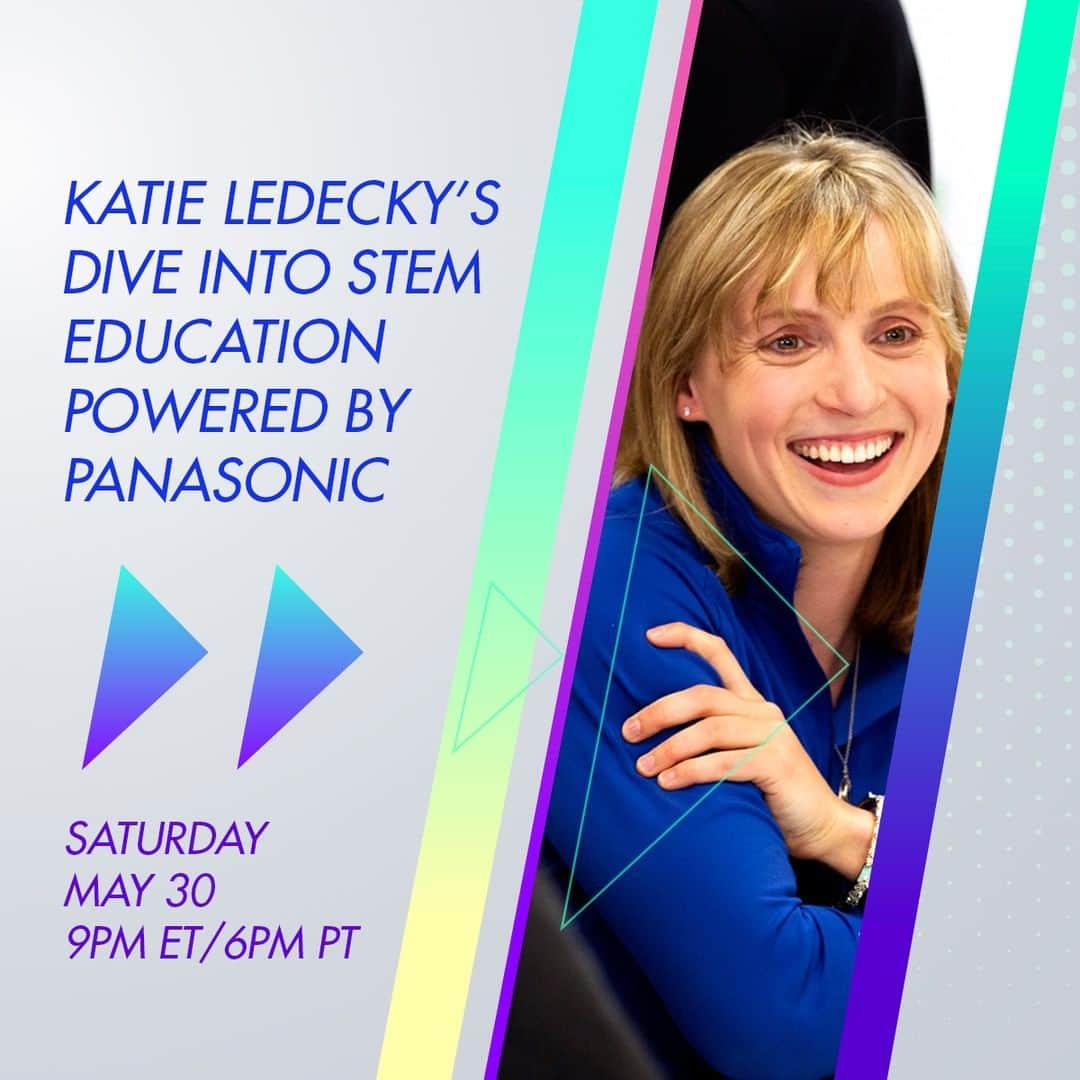 Panasonicさんのインスタグラム写真 - (PanasonicInstagram)「Join @KatieLedecky's Dive into #STEM Education Powered by #Panasonic tomorrow live on YouTube at 9pm ET/ 6pm PT. #WhatMovesUs」5月30日 5時30分 - panasonic
