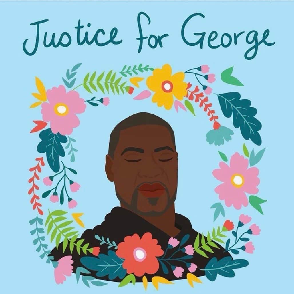 A.J.のインスタグラム：「We cannot stay silent. I urge you to take action with me by texting FLOYD to 55156 to demand justice. #blacklivesmatter #justiceforgeorge」