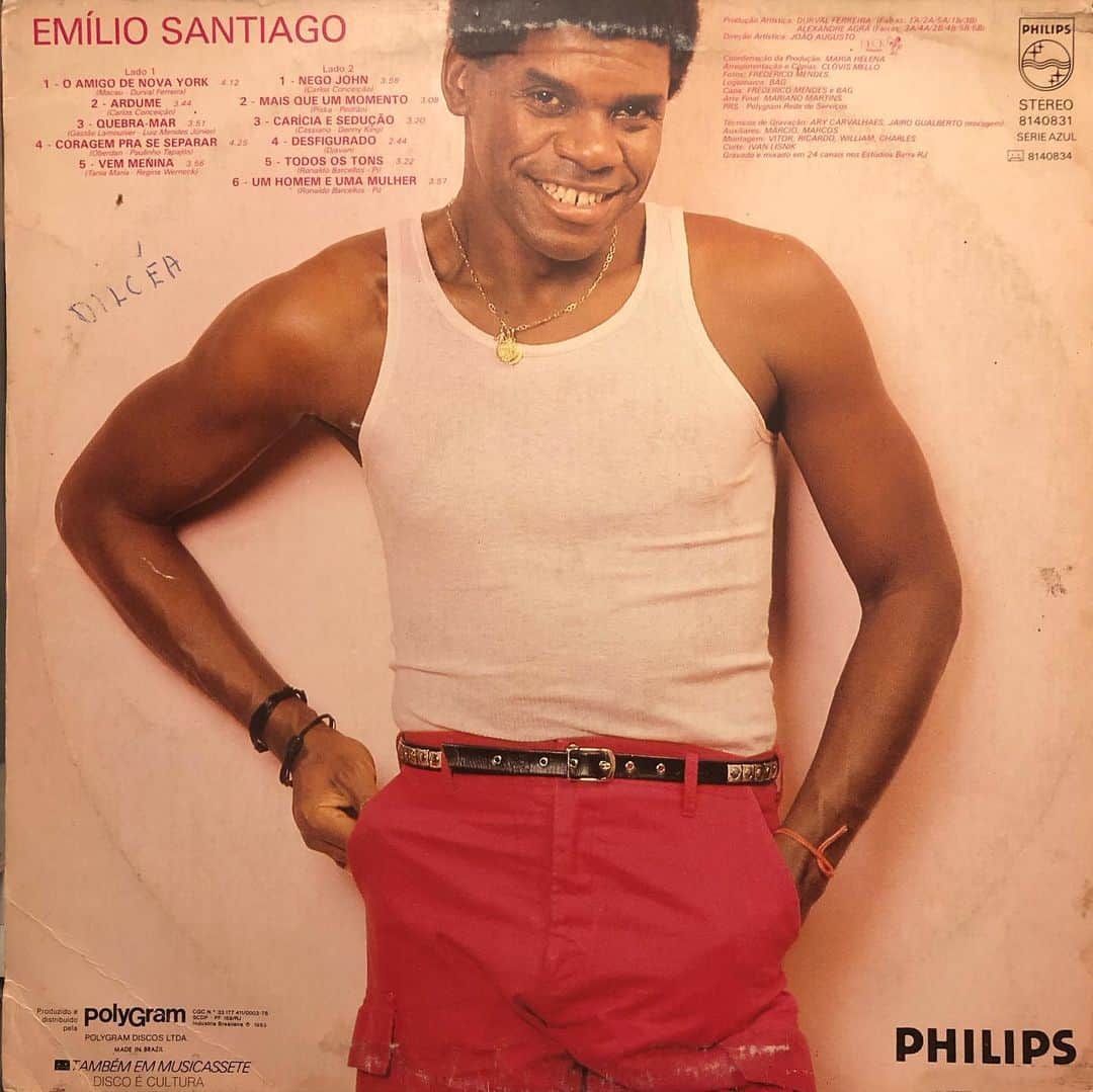 MUROさんのインスタグラム写真 - (MUROInstagram)「よい週末を♪🇧🇷 #1983 #philips #polygram  #emiliosantiago #vemmenina  #taniamaria #comewithme」5月30日 21時17分 - dj_muro