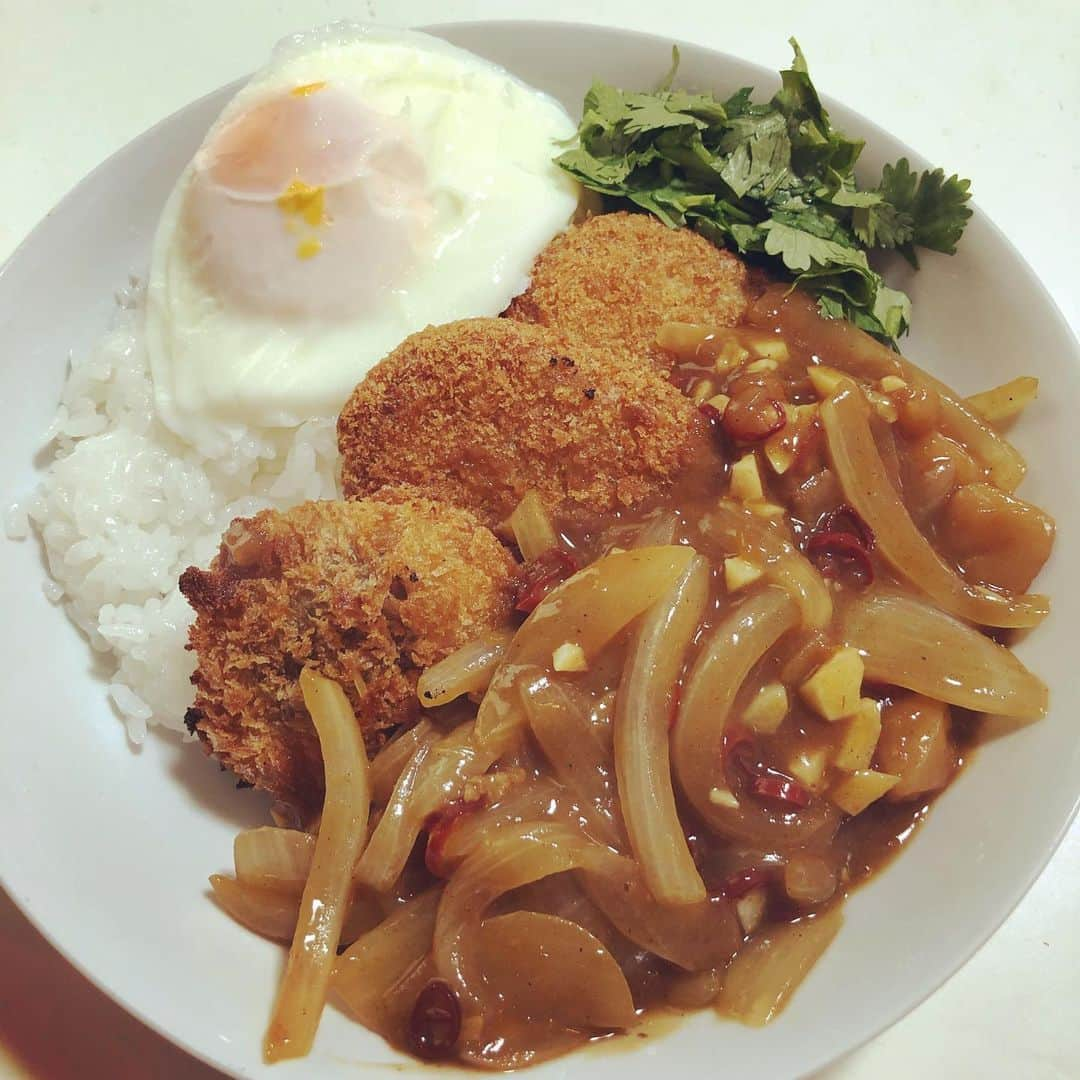 トニーフランクのインスタグラム：「カレー」