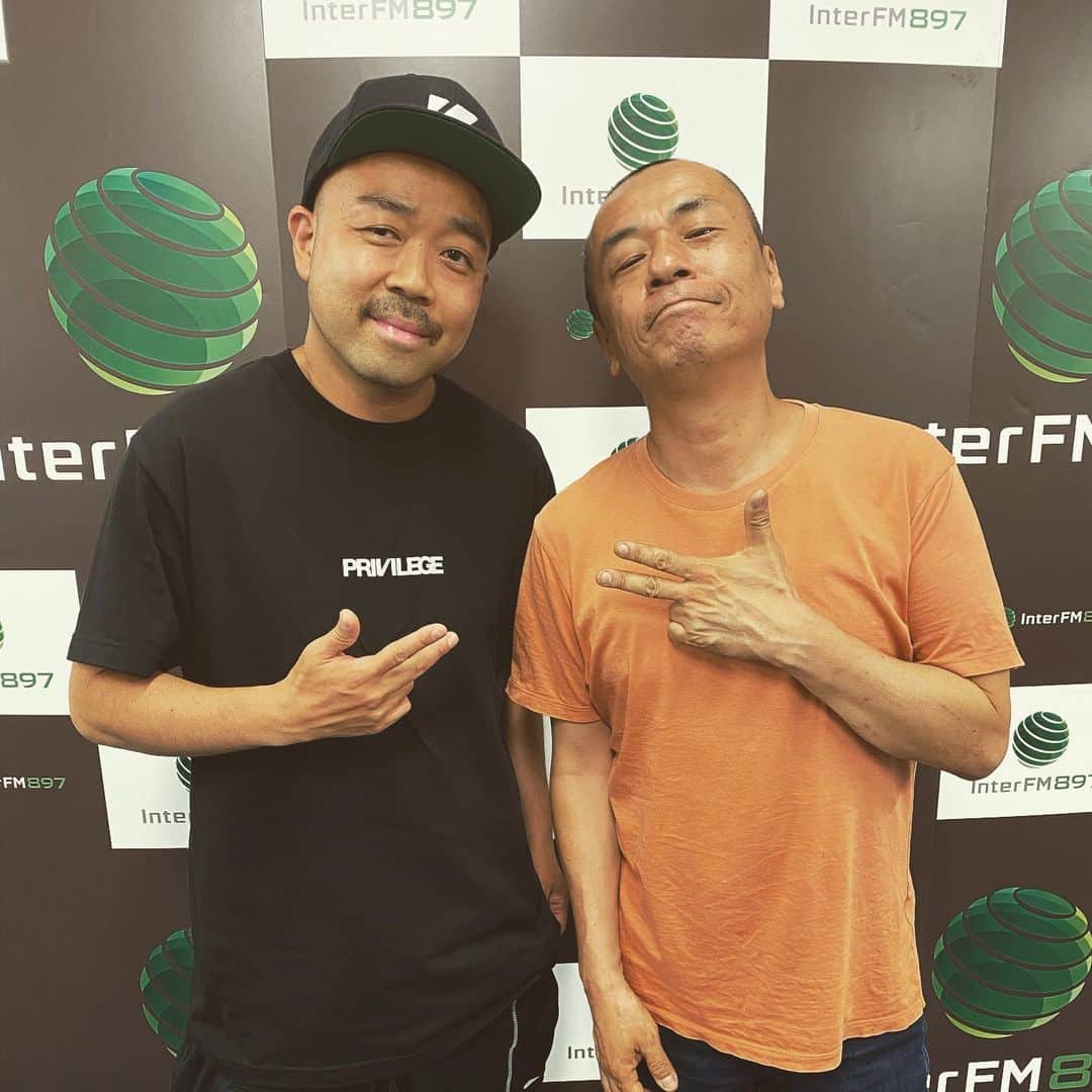 DJ HAZIMEさんのインスタグラム写真 - (DJ HAZIMEInstagram)「5/30/2020 With MC Ryu At InterFM897 天王洲スタジオ #InterFM897 #TokyoDancePark」5月30日 14時28分 - djhazime
