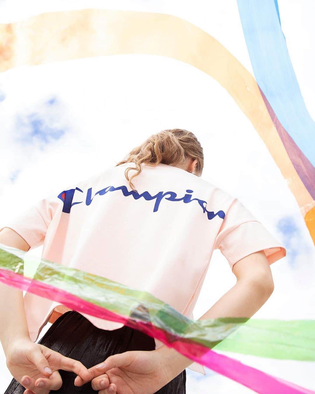 I.T IS INSPIRATIONさんのインスタグラム写真 - (I.T IS INSPIRATIONInstagram)「Feeling dreamy and comfy in @bplusab x #Champion collection. - Incorporating b+ab #PinkLabel iconic “Pink” color and Champion symbolic logo, b+ab l Champion collection has launched today. - #ITHK #ITisInspiration #bplusab #champion #pinklabel #launchtoday」5月30日 18時21分 - ithk
