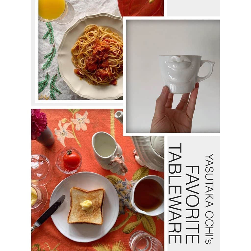 ginza magazineさんのインスタグラム写真 - (ginza magazineInstagram)「料理好きなあの人の器SNAP。⠀ フローリスト・越智康貴さんの食卓⠀ @ochiyasutaka⠀ ⠀ 毎日のご飯、どんな器で食べていますか？センスのいい料理好きな方たちに、お気に入りの器を使った食卓のワンシーンをSNAPしてもらいました。⠀ 〈DILIGENCE PARLOUR〉の人気フローリスト・越智康貴さんの食卓とは？⠀ ginzamag. comで紹介中です✨⠀ ぜひチェックしてみてくださいね🍳⠀ ⠀ #ginzamagazine #食器 #器」5月30日 19時06分 - ginzamagazine