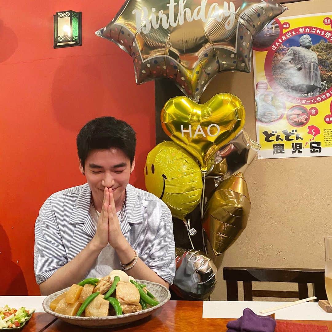 樋口葉生のインスタグラム：「This year’s 🙏🏻 is a little different and I love it」