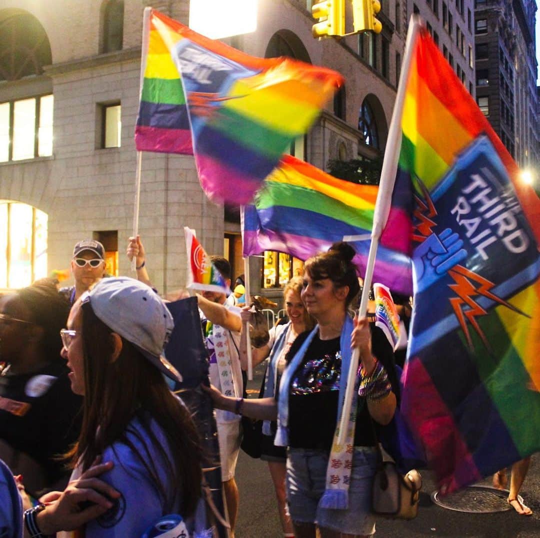 ニューヨーク・シティFCさんのインスタグラム写真 - (ニューヨーク・シティFCInstagram)「50 Years of #Pride in NYC 🗽🏳️‍🌈⁣ ⁣ Wherever you are and however you can, celebrate and continue the fight for equality and justice 💙 #NYCFC」6月29日 0時01分 - nycfc