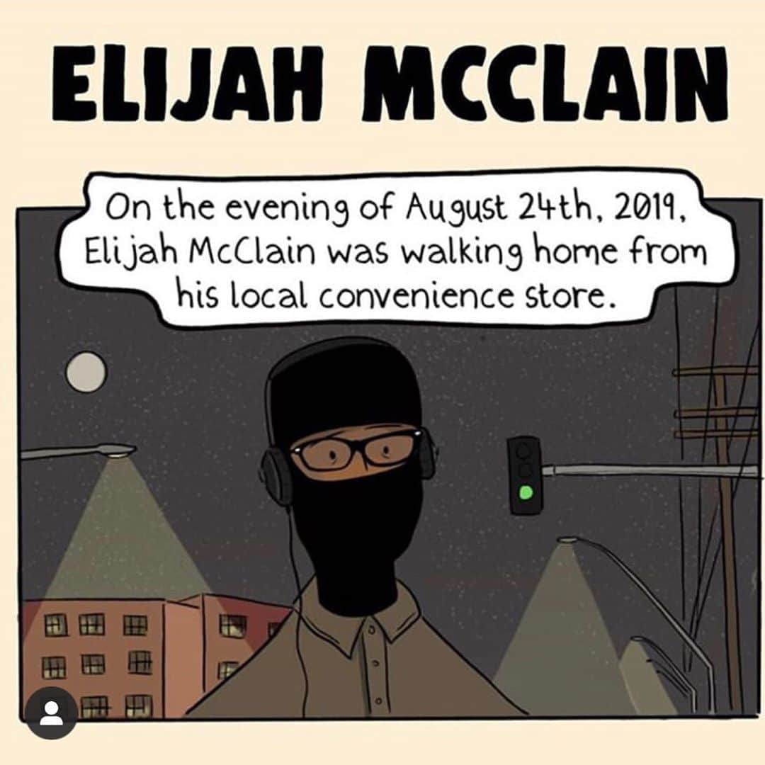 マーシャ・トマソンのインスタグラム：「Thanks for putting us onto this @mattbomer.  Via @thefakepan. Go to @justiceforelijahmcclain and click the link in their bio to find links to contact officials in relation to Elijah’s case or donate directly to his mothers gofundme page. The link is also in my bio.」