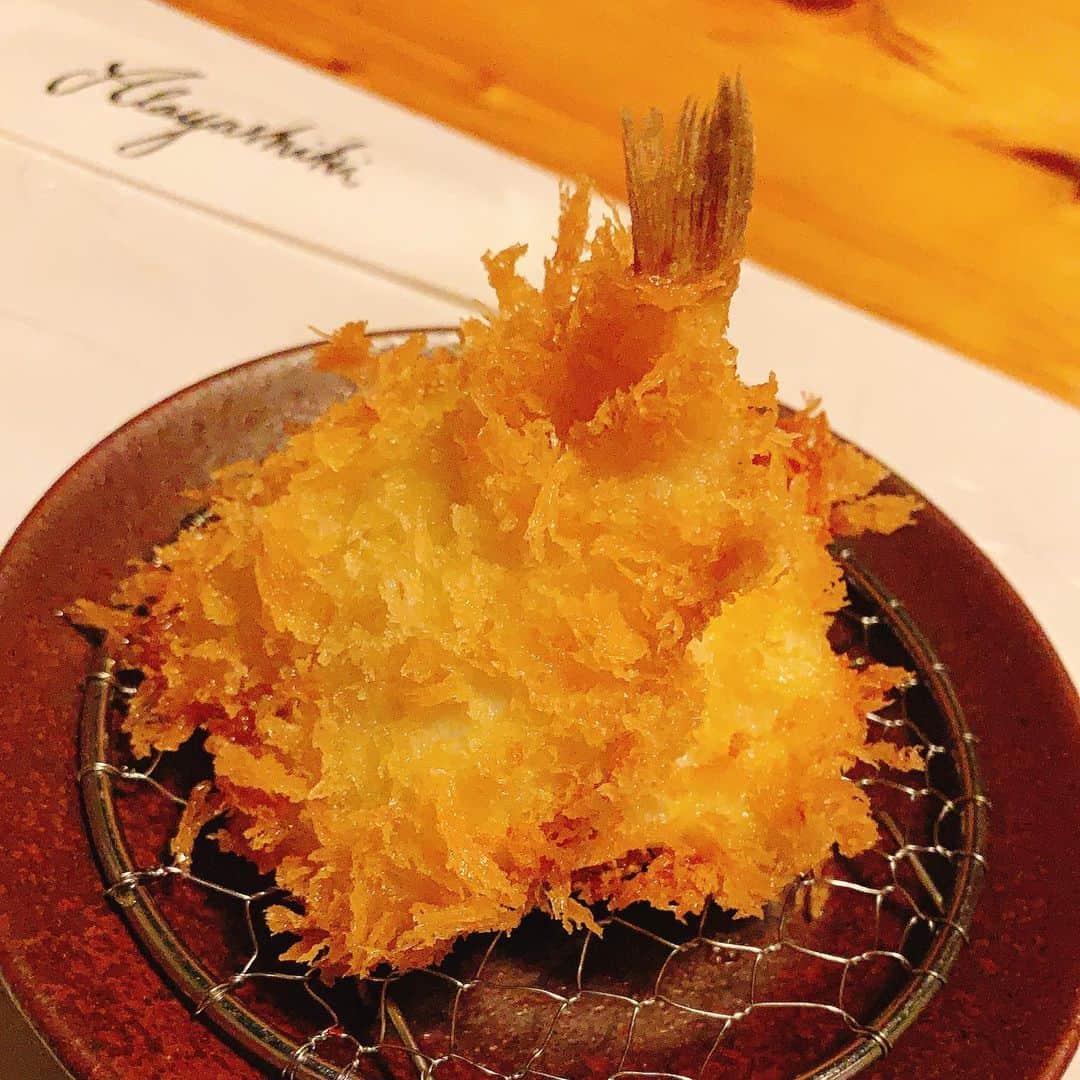 森田真結子さんのインスタグラム写真 - (森田真結子Instagram)「こんなアジフライ食べたことない、ってくらい、ふわっふわでした。 美味しかった〜💓」6月28日 18時18分 - mayodarts