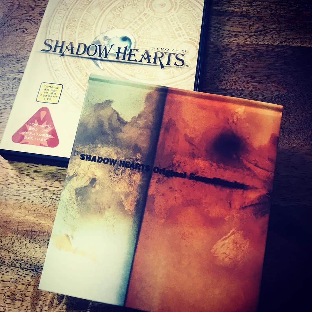 弘田佳孝のインスタグラム：「Happy 19th Anniversary 1st Shadow Hearts!  #shadowhearts #シャドウハーツ」