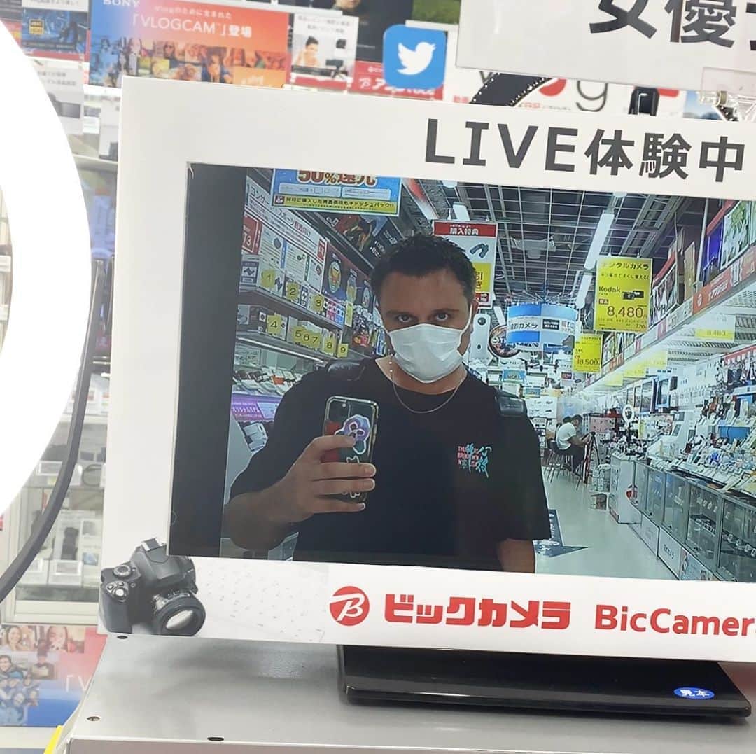 東京DANDYのインスタグラム：「Nervous excitement before picking up 20 old films that I have no idea what’s on #35mm #biccamera」