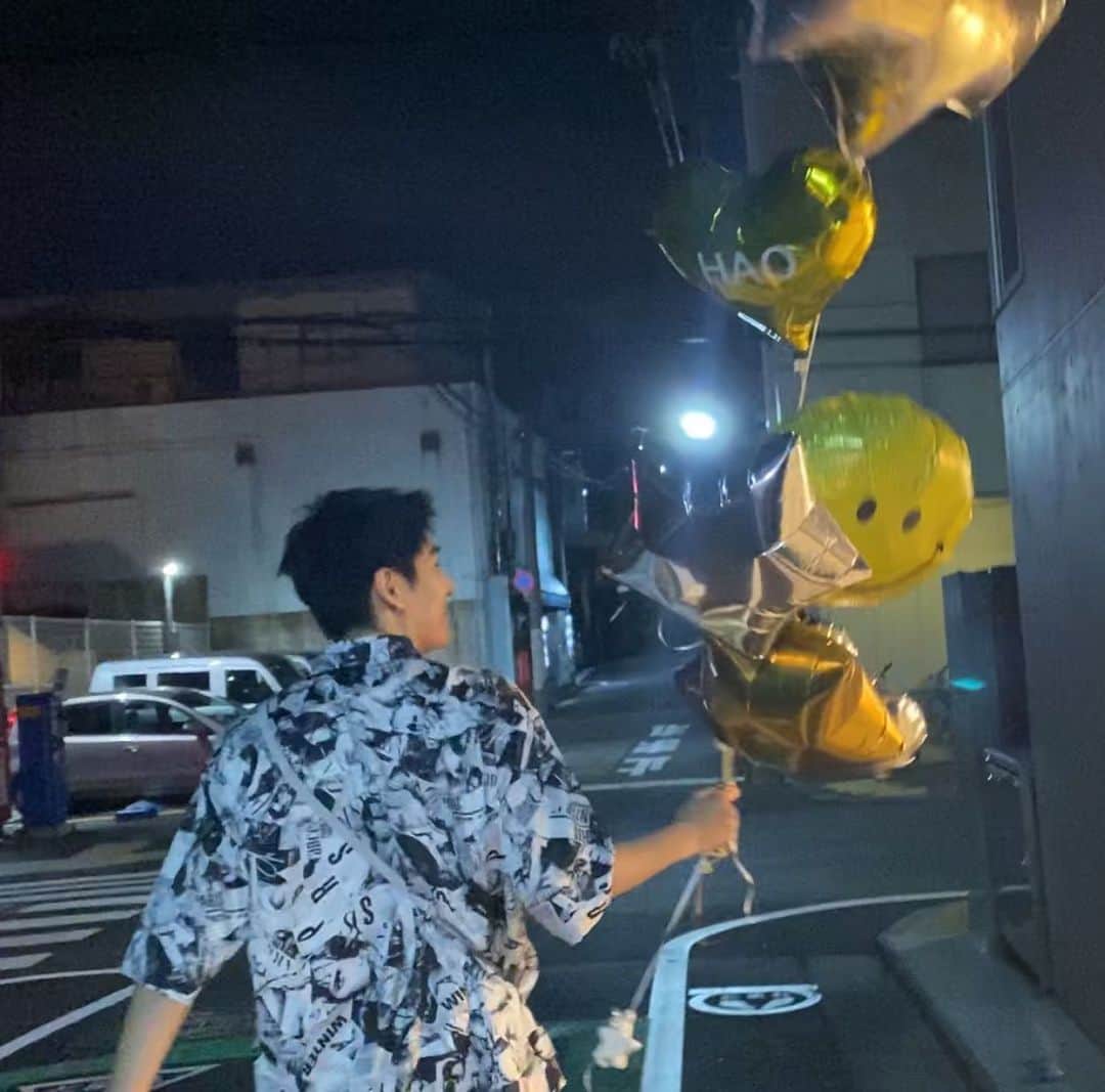 樋口葉生のインスタグラム：「2020.06.28 🎈」