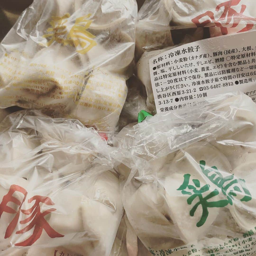 加藤千恵のインスタグラム：「相変わらず全然TOKYO行けていない悲しみを、桉田餃子が癒してくれる」