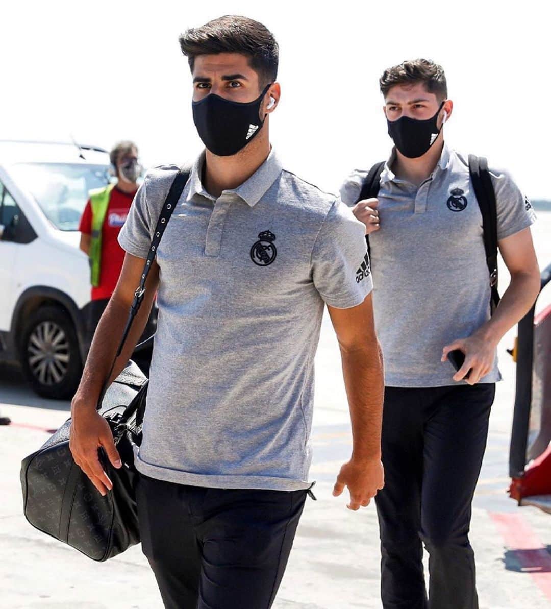 マルコ・アセンシオのインスタグラム：「#MatchDay @realmadrid ⚽️💪🏽」