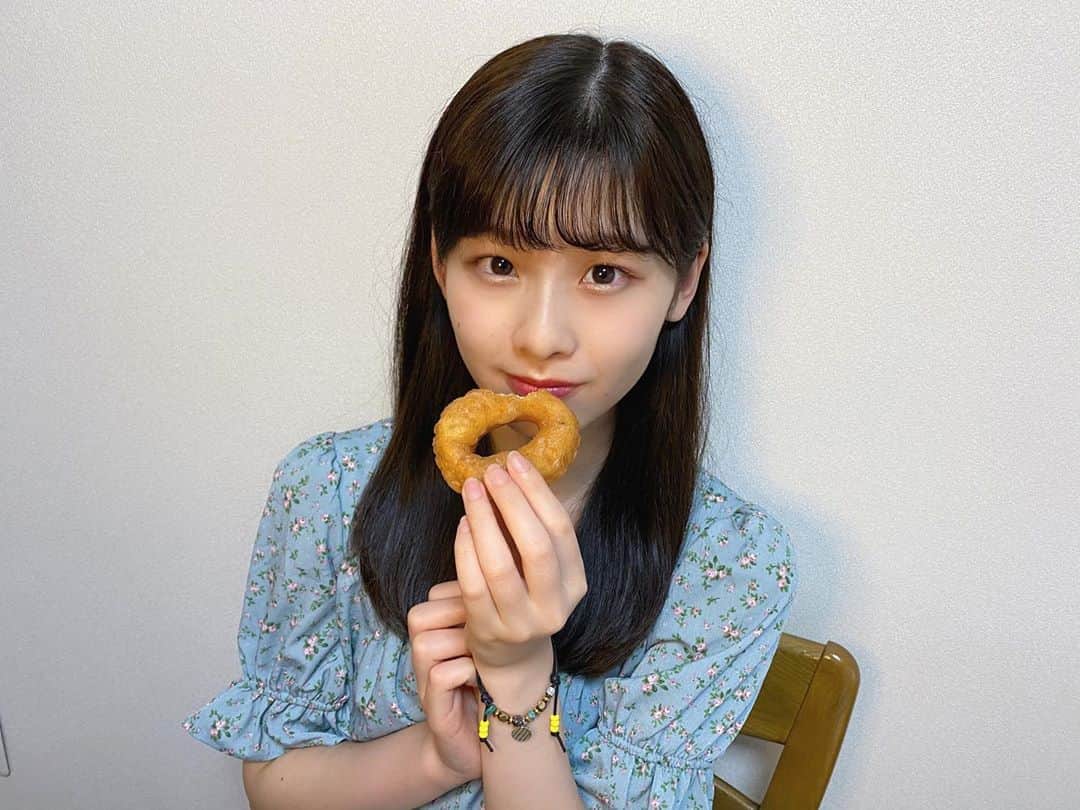 浅井七海さんのインスタグラム写真 - (浅井七海Instagram)「.﻿ ドーナツおいしい🍩﻿ Doughnuts are delicious🍩﻿ ・﻿ ・﻿ #ドーナツ #🍩 #doughnuts」6月28日 20時19分 - naamin48_