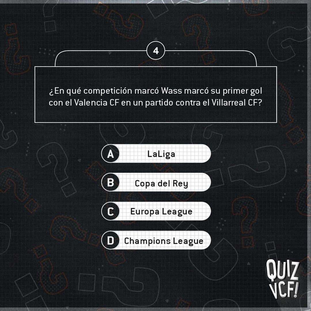 バレンシアCFさんのインスタグラム写真 - (バレンシアCFInstagram)「🕹️ ℚ𝕌𝕀ℤ 𝕋𝕀𝕄𝔼! 🦇 . ¡Os ponemos a prueba sobre el #VillarrealValencia! . 5⃣ Preguntas❓ 4⃣ Opciones 🙇🏽‍♂️ 1⃣ Respuesta ✅ . Descubre la opción correcta en nuestros STORY ⤴️ . #AMUNTWorld 🌏」6月28日 21時54分 - valenciacf