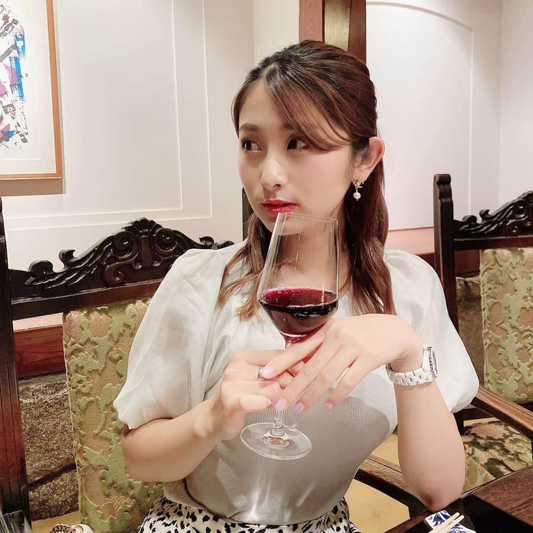 青野美沙稀さんのインスタグラム写真 - (青野美沙稀Instagram)「バースデー前夜祭✌️﻿ ﻿ おいしいご飯食べて﻿ 最高〜🥺💞﻿ ﻿ ちなみにこちらワインと見せかけて﻿ ぶどうジュース🍇笑﻿ ﻿ #うかい亭 #横浜 #横浜うかい亭 #dinner﻿ #ディナー  #birthday #誕生日 #バースデー﻿」6月28日 22時19分 - misaki_aono