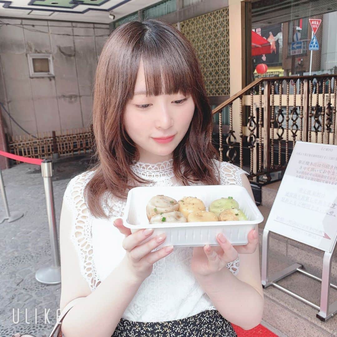 長沢菜々香さんのインスタグラム写真 - (長沢菜々香Instagram)「焼き小籠包🐼 海老味が一番好きだった！」6月28日 22時16分 - nanako_nagasawa__