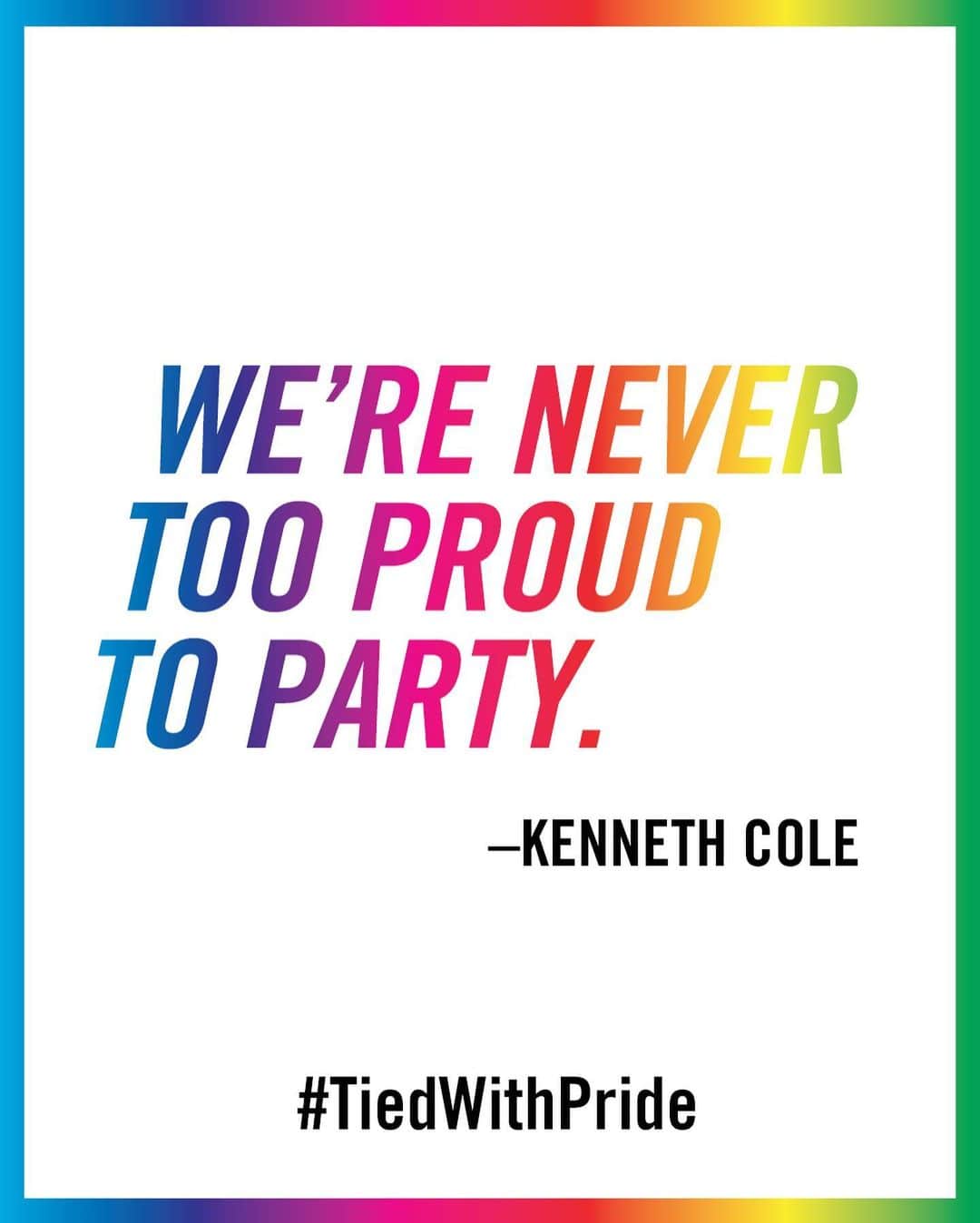 ケネスコールさんのインスタグラム写真 - (ケネスコールInstagram)「Stay in and celebrate by joining us for the NYC Pride special broadcast: Sunday, June 28th 12pm–2pm only at abc7ny.com. #NYCPride #TheFutureIsVirtual #TiedWithPride #Pride2020」6月28日 22時37分 - kennethcole