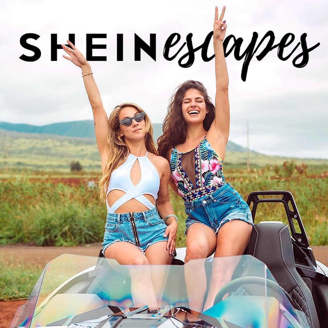 SHEINさんのインスタグラム写真 - (SHEINInstagram)「Find a bit of paradise 🌴🥥 wherever you go!  Mahalo Hawaii for having us this year on #SHEINescapes!  Comment below: Where should we go next? ✈️ Don't miss out on the fun! Watch here: https://bit.ly/2AL5TO0」6月28日 22時50分 - sheinofficial