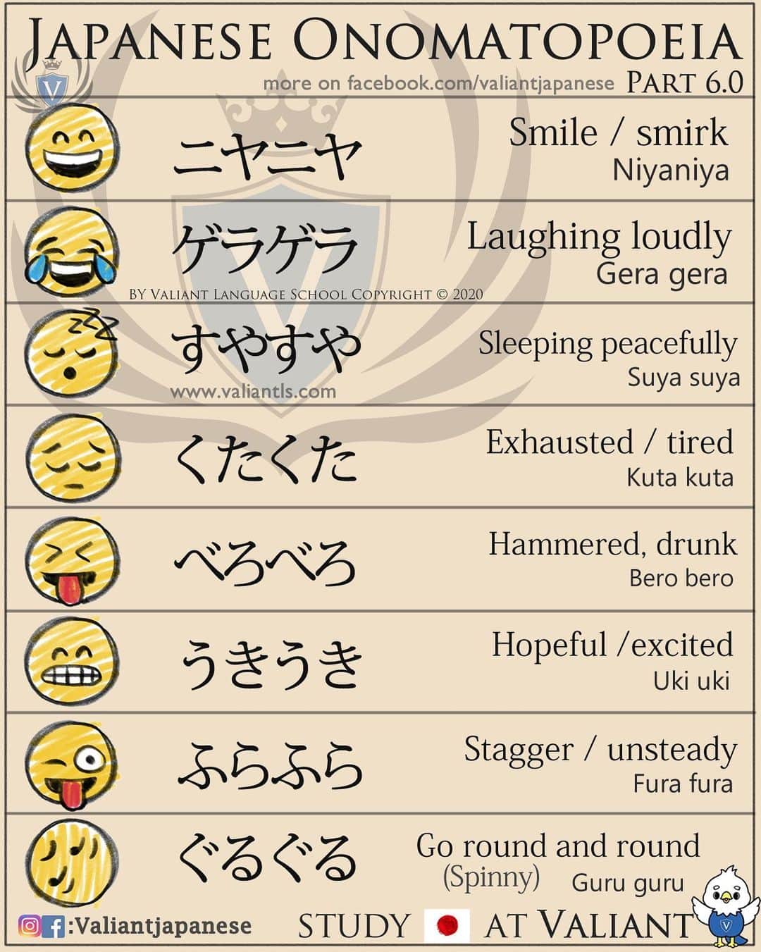 Valiant Language Schoolのインスタグラム