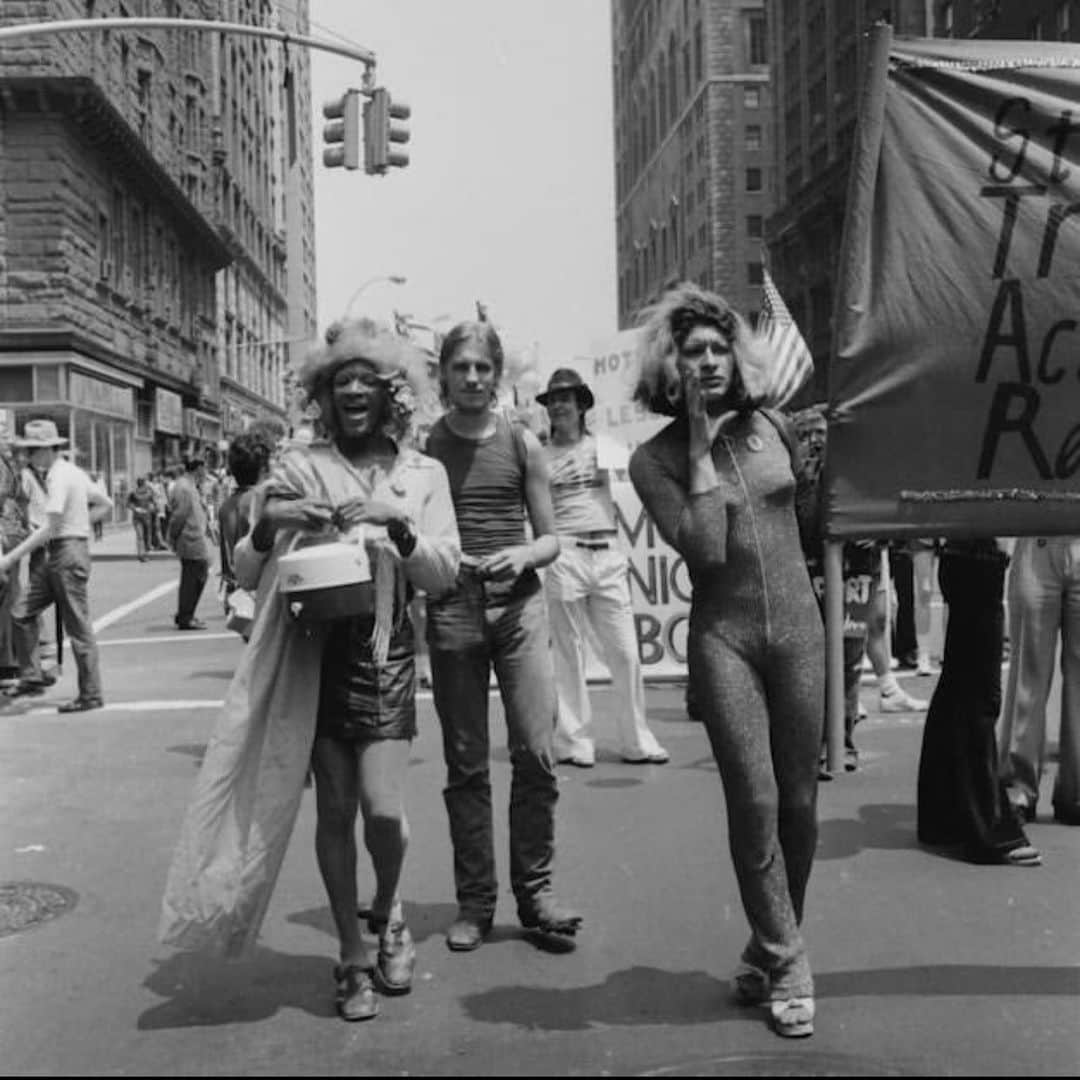 トームさんのインスタグラム写真 - (トームInstagram)「#repost @constablec29 Pride 2020: It’s the 50th anniversary of the first Gay Rights Protest March, the year following the Stonewall Riots, and the mood very much matches that first protest. A half a century later as a cis gay man, I have to take my stand in solidarity, and pay respects and gratitude and follow the message to Marsha P. Johnson and Sylvia Rivera, to try and amplify the collective voice of our community and try to end the transphobic brutalization, the murders, of Black and Brown trans lives, and the lives of Black men and women from police brutality and systemic racism. The ‘parade’ may be cancelled, but the protest march lives on and for that, no justice! no peace! #blacktranslivesmatter #blacklivesmatter #marshapjohnson #sylviarivera #queerliberationmarch」6月28日 23時00分 - tomenyc