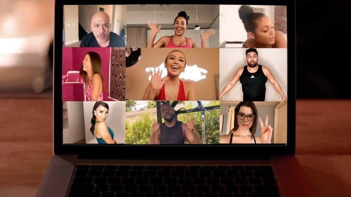 リアン Vのインスタグラム：「NEW MUSIC VIDEO on my channel! This video is dedicated to all of YOU! My friends, family, supporters and hustlers that inspire me everyday. So grateful for social media that kept me connected with all of you through this crazy time. Creating workout videos and doing IG workout lives kept me motivated. So I decided to make a fun music video to thank all of YOU ❤️ and to encourage you to never give up! To keep going no matter what, because you never know who you’re inspiring 🙏🏽 Special thanks to all my friends that were a part of this video. I love you all!😘 Also check out my new Neon Light Collection with @elitist that’s available now on @shoplianev - Order yours NOW! It’s lit 💡😜 Director: @alanszargoza  Music: @thetrackburnaz @dbbantino」
