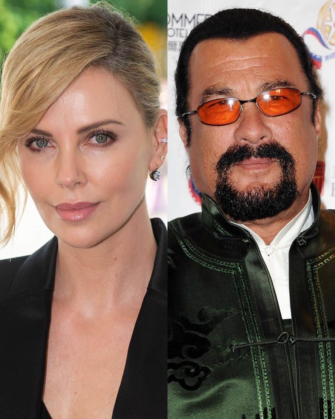 Just Jaredさんのインスタグラム写真 - (Just JaredInstagram)「Charlize Theron is saying “f-ck you” to actor Steven Seagal and says she has “no problem talking sh-t about him.” Tap this pic in the LINK IN BIO for everything she had to say.  #CharlizeTheron #StevenSeagal Photo: Getty」6月25日 3時16分 - justjared