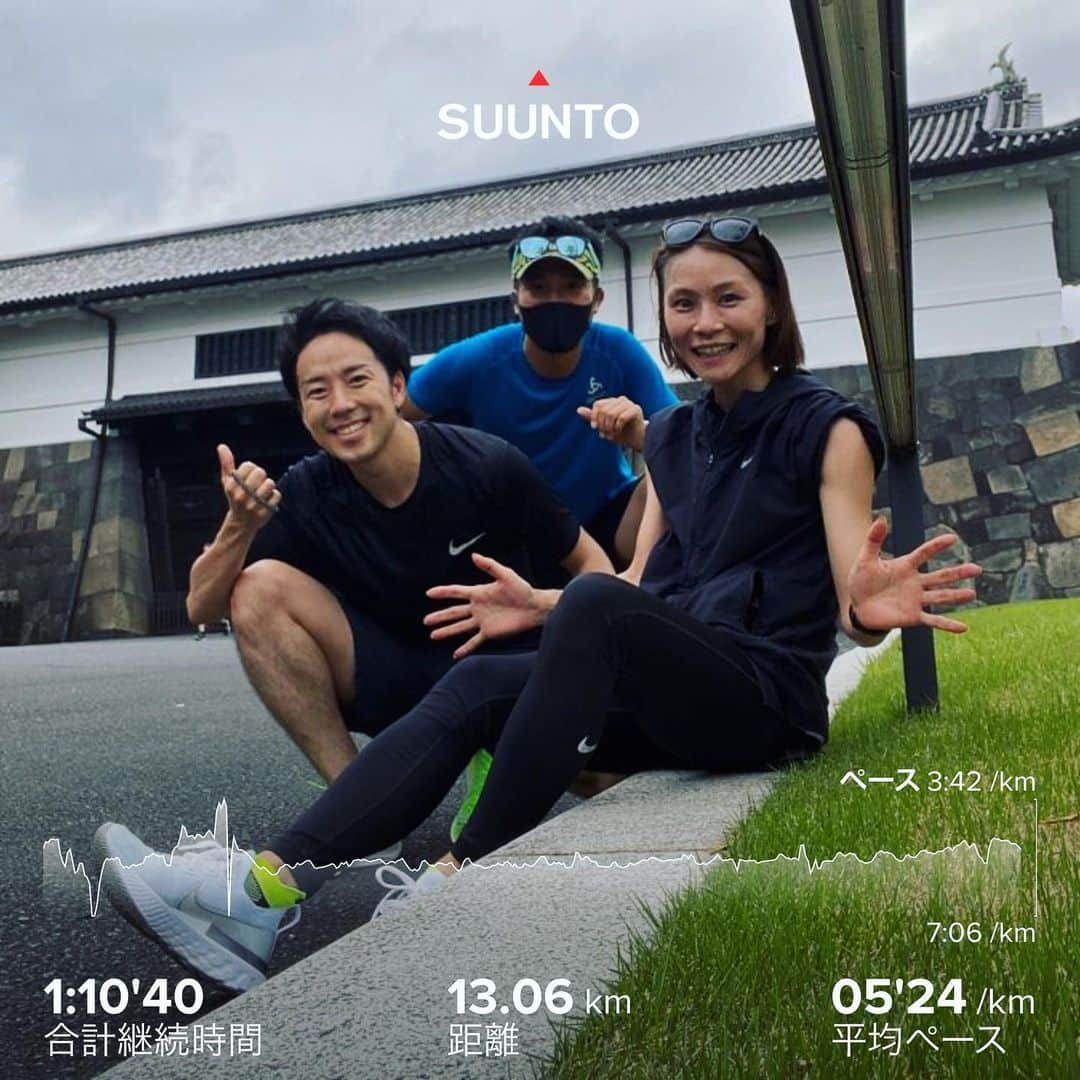 柴田聡さんのインスタグラム写真 - (柴田聡Instagram)「皇居RUN♪ #皇居ラン #2周 #freerunners #吉澤会 #程良い #気候 #13km #ハシリマスタグラム」6月24日 18時37分 - satorushiba