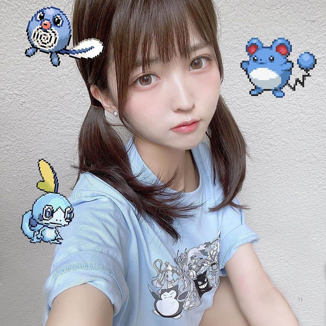 猫田あしゅさんのインスタグラム写真 - (猫田あしゅInstagram)「みずポケモン💧 . . #ポケモンコラボ #ポケモン #ポケモンtシャツ #ポケモン好き #みずポケモン #自撮り#自撮り女子 #自撮り部 #selfie #seriesphotography #pokemon #poketmonsters #cosplayer #cosplay #コスプレイヤー #コスプレ  #角色扮演者  #精灵宝可梦」6月24日 19時07分 - nekota_ashu