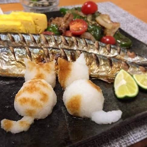 末房莉奈のインスタグラム：「こんな可愛い大根おろし素敵😍  今度作ってみよ💕」