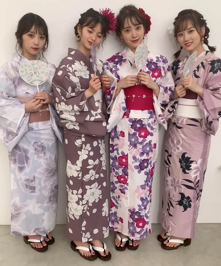 Grlさんのインスタグラム動画 Grlinstagram Grl Yukata 浴衣 齋藤飛鳥 あしゅ 堀未央奈 堀ちゃん 与田祐希 与田ちゃん よだっちょ 山下美月 づっきー 乃木坂46 Grl グレイル 6月24日 時58分 Grl Official