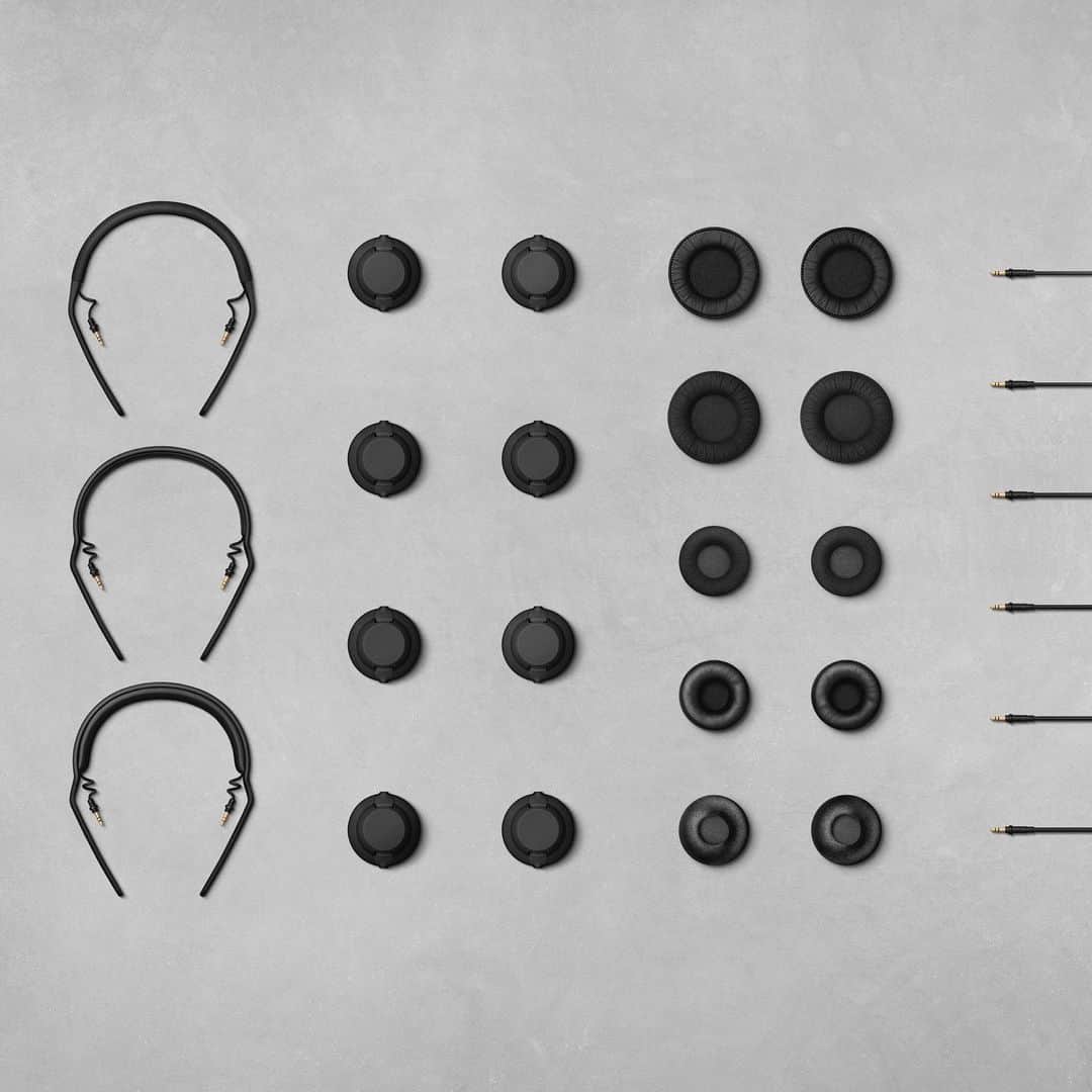 AIAIAIのインスタグラム：「Modular Functionality. Our fundamental belief is that life is rarely static. Modularity introduced in 2015, serves the highly nuanced expectations and needs of discerning audio consumers. With the ability to upgrade and expand as technology or the user evolves, we extend the functional lifetime and create less waste for the planet.」