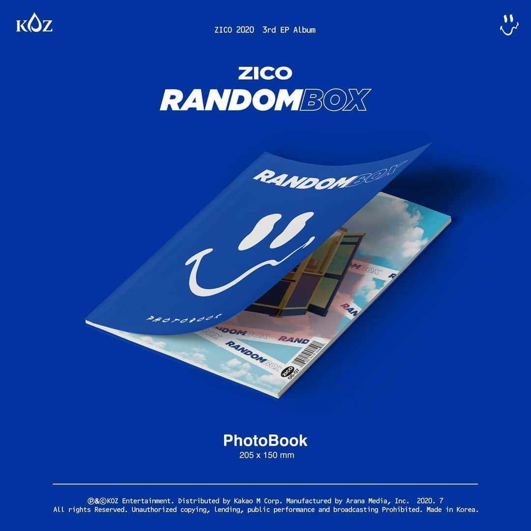 ジコさんのインスタグラム写真 - (ジコInstagram)「[ZICO] 🟦RANDOM BOX🟦 Pre-Order 📦 예약판매 안내 🔗 신나라 : http://me2.do/GDEjHMQf 🔗 알라딘 : http://me2.do/FJBEmpXt 🔗 Yes24 : http://me2.do/xkj2wSR2 🔗 핫트랙스 : http://me2.do/xitGiNIE 🔗 인터파크 : http://me2.do/x9QhvWtQ  랜덤박스라는 테마에 걸맞게 제품마다 구성품이 무작위로 조합돼있습니다💥💥💥」6月24日 21時24分 - woozico0914