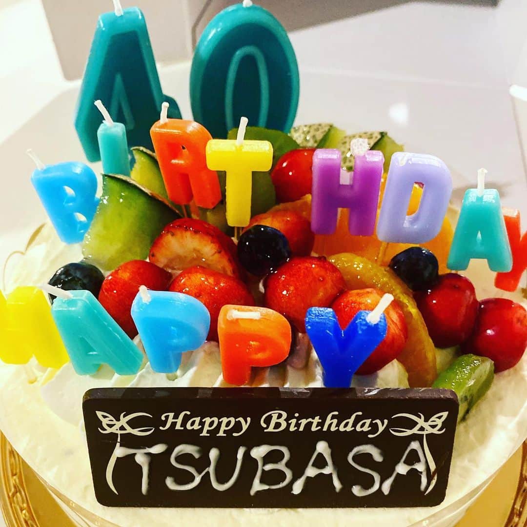 木村真野のインスタグラム：「40歳おめでとう❤️ #旦那様　#お誕生日　#おめでとう」