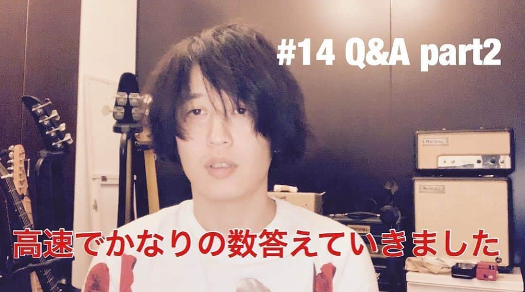 白井眞輝さんのインスタグラム写真 - (白井眞輝Instagram)「昨日募集したQ&AのYouTubeがアップされました。 I uploaded new YouTube video, Q&A. Check it out!」6月24日 23時05分 - masakishirai_alexandros