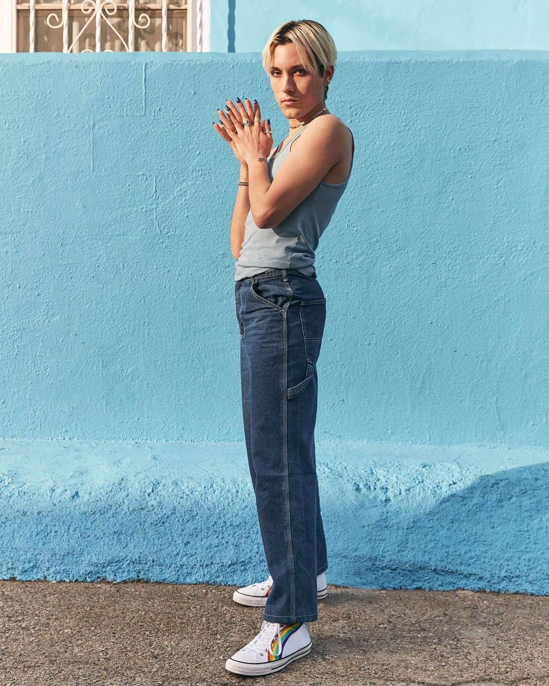 converseさんのインスタグラム写真 - (converseInstagram)「Take a moment with Ty, a 20-year-old photographer out of Los Angeles, California. Ty finds calm in the color blue—his pick from the More Color, More Pride flag—and shared how it’s helped him ride out some of the difficult moments he’s faced as a LGBTQIA+ person.⁠⠀ ⁠⠀ “Life has storms, and we are in one right now,” he says. “Despite all this, the storm always ends, and there is peace and light awaiting on the other side. I’m honored to be given the opportunity to share my story, and hopefully help those in my community.”⁠⠀ ⁠⠀ Hear how Ty stays centered through it all, now in our stories. #ConversePride」6月24日 23時01分 - converse