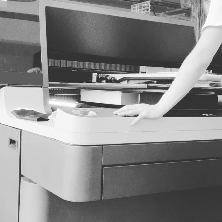 メアグラーティアのインスタグラム：「print factory. #meagratia #print #factory #ss21」