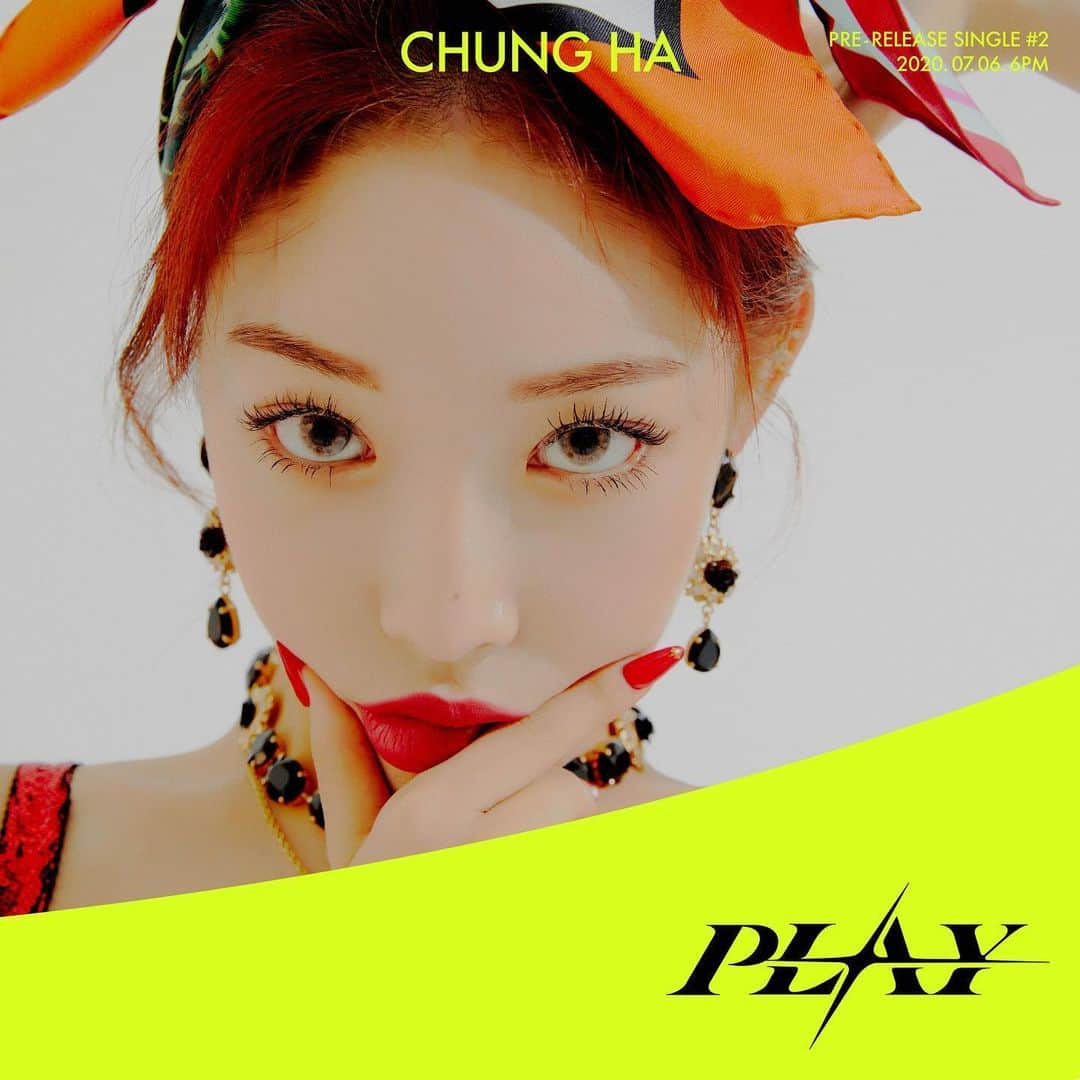 チョンハさんのインスタグラム写真 - (チョンハInstagram)「CHUNG HA Pre-Release Single #2 [ PLAY ] ⠀⠀⠀⠀⠀⠀⠀⠀⠀⠀⠀⠀⠀⠀⠀⠀⠀⠀⠀⠀⠀⠀⠀⠀⠀⠀⠀⠀⠀⠀⠀⠀⠀ Photo Teaser 3 2020. 07. 06. 6PM (KST) ⠀⠀⠀⠀⠀⠀⠀⠀⠀⠀⠀⠀⠀⠀⠀⠀⠀⠀⠀⠀⠀⠀⠀⠀⠀⠀⠀⠀⠀⠀⠀⠀⠀ #청하 #CHUNGHA #PLAY」6月25日 0時00分 - chungha_official