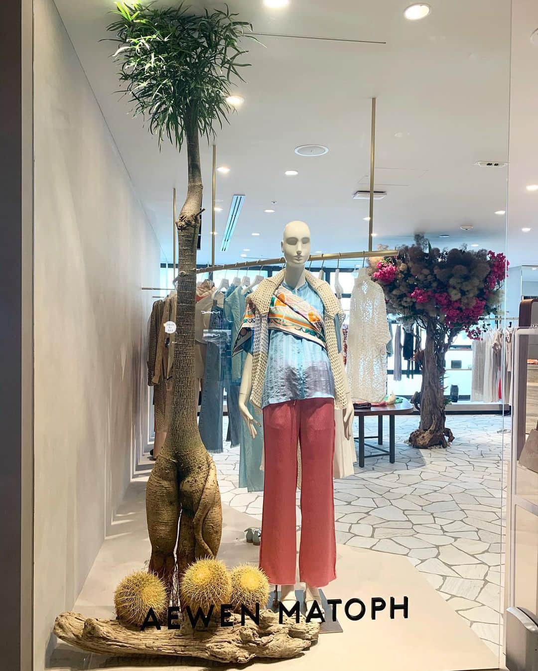 二ノ宮和佳子のインスタグラム：「AEWEN MATOPH New Shop OPEN!! ﻿ たくさんの方々のお力をお借りしてオープンを迎えられました﻿ イウエンマトフを感じにいらして頂けると嬉しいです﻿ 新しい場所で、新しい提案を 宜しくお願い致します﻿ ﻿ @aewen_matoph ﻿ @newoman.yokohama ﻿ #aewenmatoph #イウエンマトフ #yokohama #newshop」