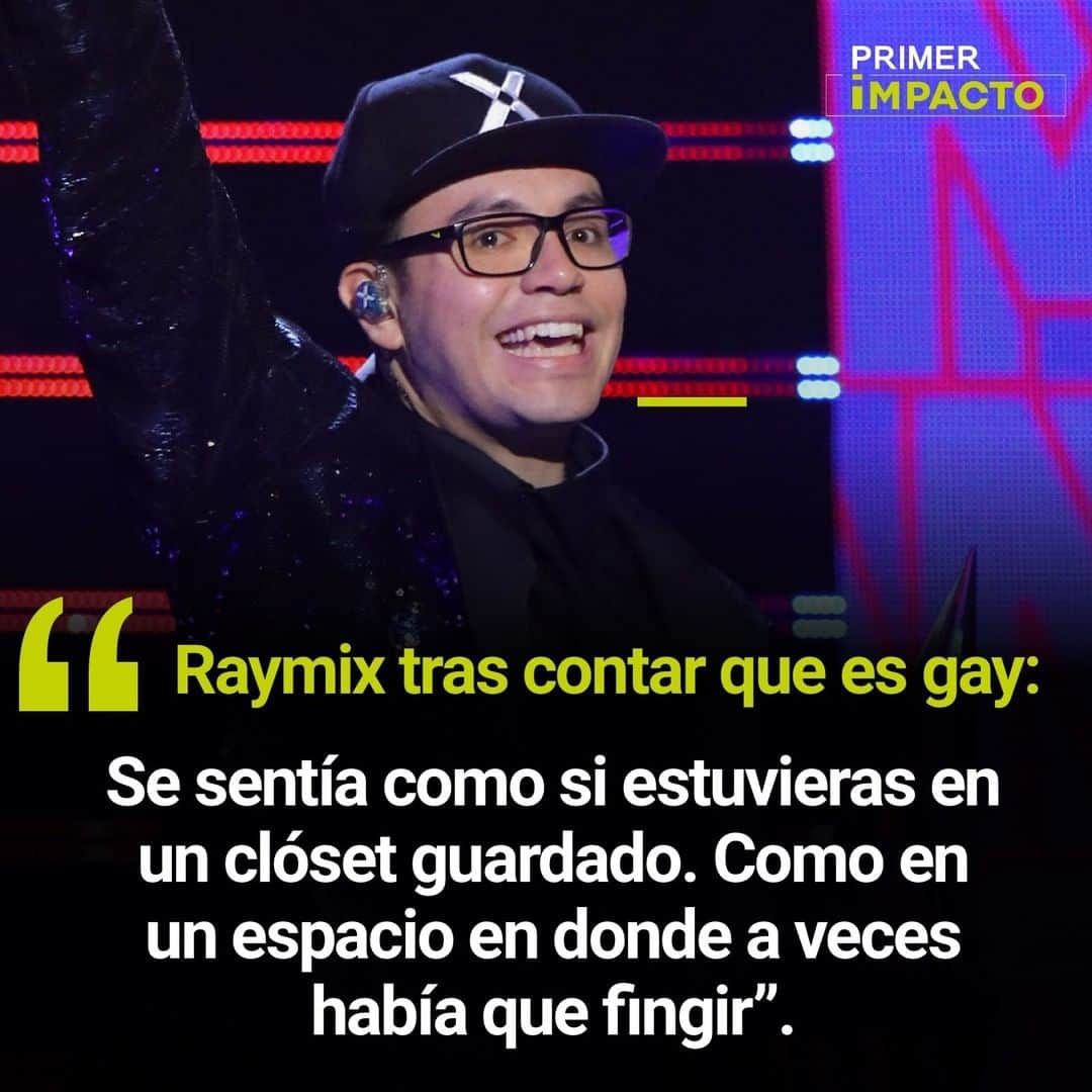 Primer Impactoさんのインスタグラム写真 - (Primer ImpactoInstagram)「El cantante @raymixmusic habla abiertamente sobre su sexualidad y asegura que se ha anamorado de hombres y mujeres.  A las 5pm/4c la entrevista completa de nuestra reportera @magalyortiztv en #PrimerImpacto.」6月25日 0時36分 - primerimpacto