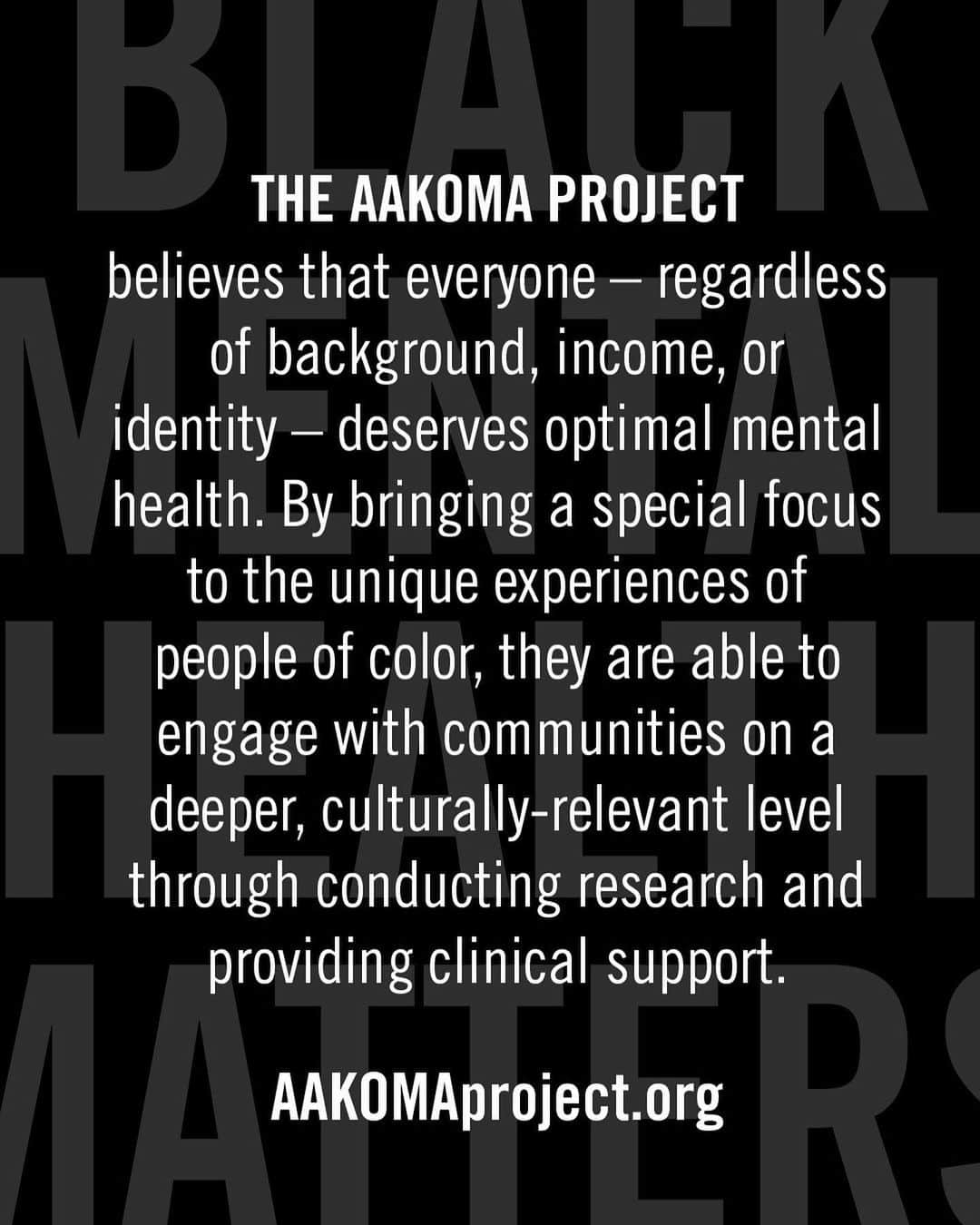 ケネスコールさんのインスタグラム写真 - (ケネスコールInstagram)「If you’re suffering from the effects of racism and racial trauma, you’re not alone. The AAKOMA Project is just one resource available to help, and there are more listed on the “For Good” section of our site and at TheMentalHealthCoalition.org. #BlackLivesMatter #MentalHealthMatters #MentalHealthCoalition.org」6月25日 1時05分 - kennethcole
