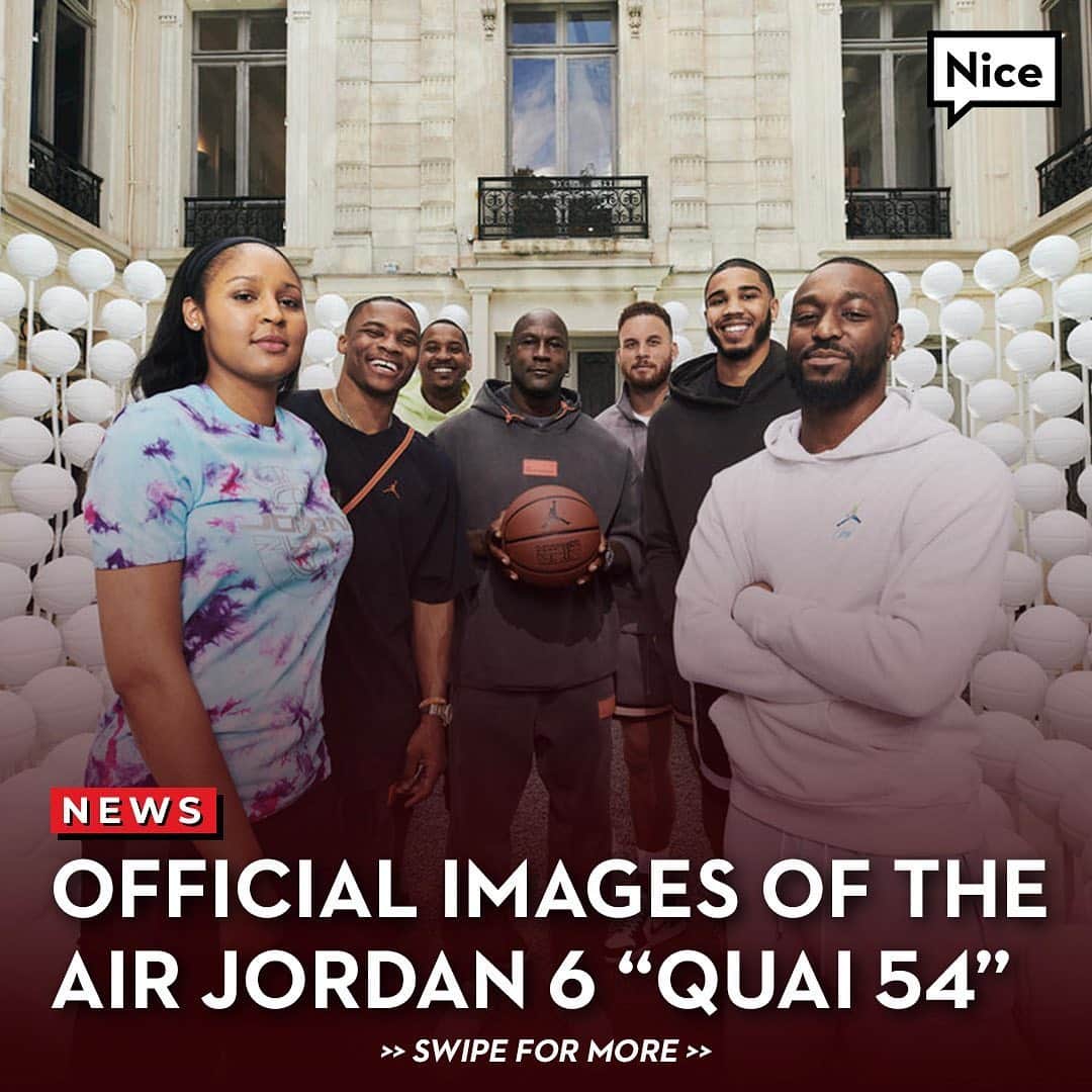 Nice Kicksさんのインスタグラム写真 - (Nice KicksInstagram)「How you feelin’ the new Jordan 6 #Quai54?」6月25日 1時05分 - nicekicks