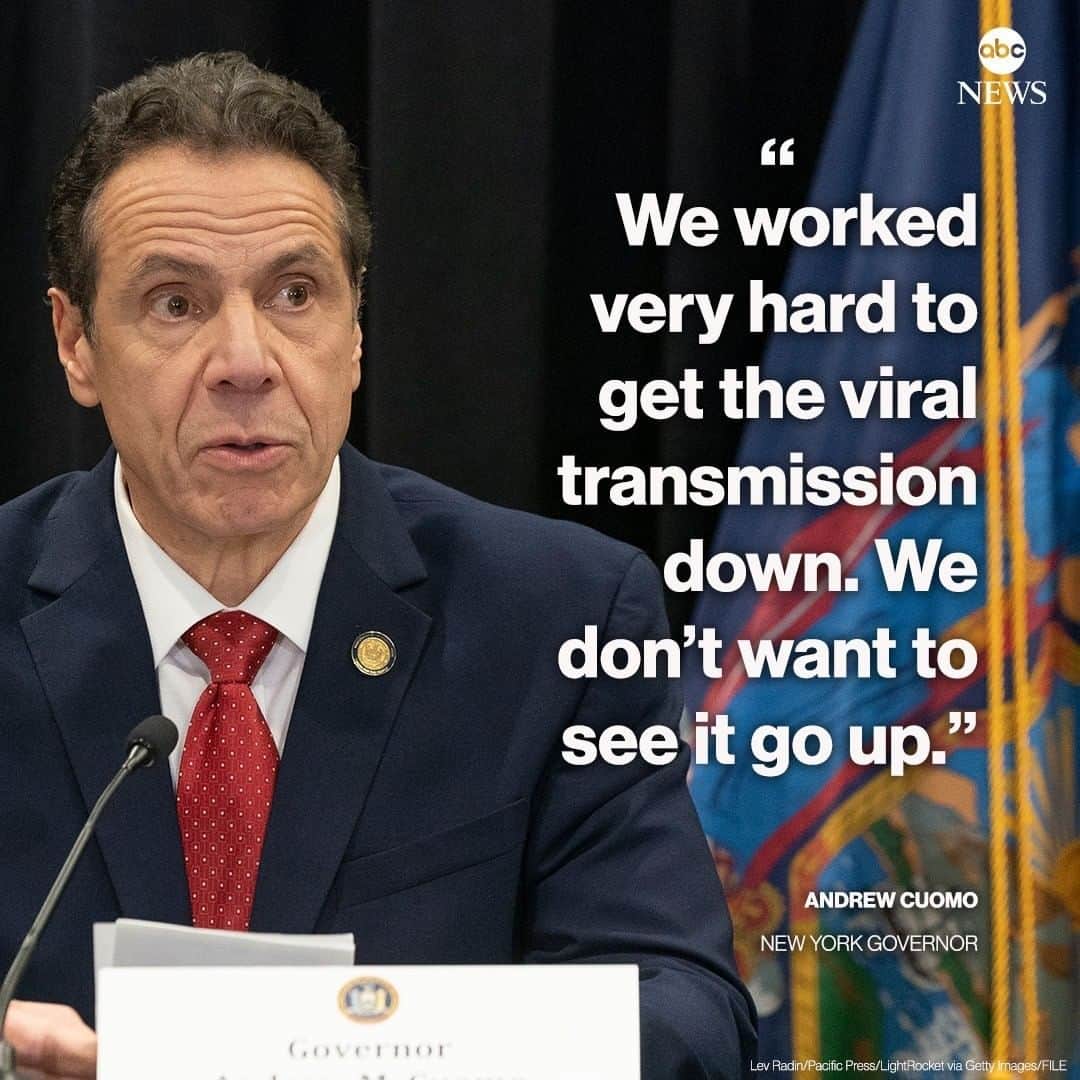 ABC Newsさんのインスタグラム写真 - (ABC NewsInstagram)「Anyone visiting New York, Connecticut or New Jersey from Florida and other high-risk states for coronavirus will have to quarantine for 14 days, New York Gov. Andrew Cuomo announces. "We have to make sure the virus doesn't come in on a plane—again," Cuomo says. #newyork #Newjersey #connecticut #quarantine #florida #covid19 #coronavirus」6月25日 1時15分 - abcnews