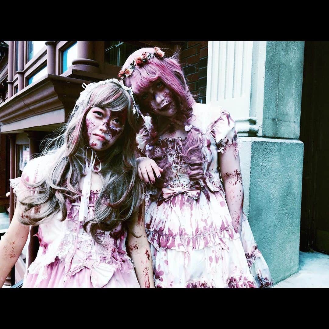 かりんさんのインスタグラム写真 - (かりんInstagram)「#usj #makeup #halloween #zombie」6月25日 1時20分 - karin.n.003