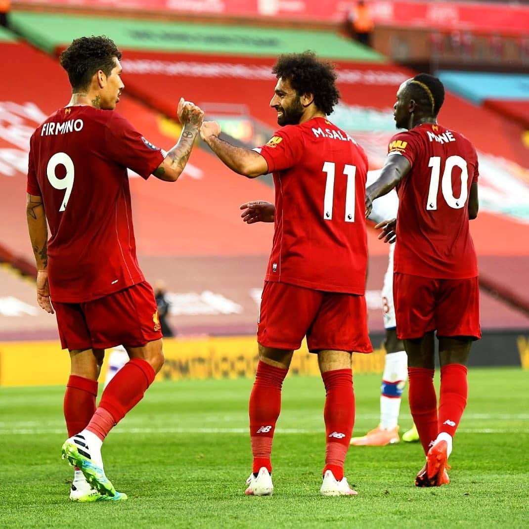 リヴァプールFCさんのインスタグラム写真 - (リヴァプールFCInstagram)「@mosalah nets our 1️⃣0️⃣0️⃣th goal of the season 🤩⚽️🤩 #LFC #LiverpoolFC #Liverpool #PL #PremierLeague #Anfield」6月25日 5時11分 - liverpoolfc
