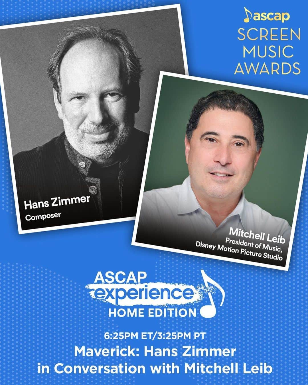 ASCAPさんのインスタグラム写真 - (ASCAPInstagram)「Congrats to #ASCAPAwards winning composer @hanszimmer on Top Box Office Film @lionking. And make sure to catch this musical maverik in coversation with his longtime friend & frequent collaborator Mitchell Leib, President of Music & Soundtracks for The Walt Disney Studios tomorrow at #ASCAPExerpeince at 6:25PM ET | 3:25PM PT. Link in bio to register & watch live.」6月25日 5時09分 - ascap