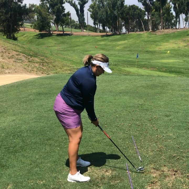 リセット・サラスのインスタグラム：「Drill Day 💙💜 @pingtour @gorms9」