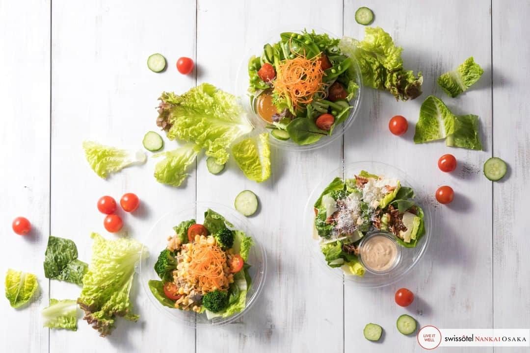 スイスホテル南海大阪さんのインスタグラム写真 - (スイスホテル南海大阪Instagram)「フレッシュなグリーンパワーでヘルシーに！今日は何を召し上がりますか？#バイタリティ  Green burst of freshness for your health and wellbeing. What's on your plate? #SwissVitality」6月25日 6時01分 - swissotelnankaiosaka_official