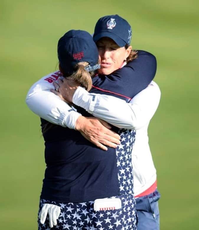 リセット・サラスのインスタグラム：「Happy Birthday @juliinkster ❗️You may have passed the @thesolheimcup baton but you will ALWAYS be my CAPTAIN! I miss you, have an amazing day! 🇺🇸💙❤️」